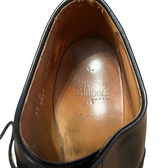 Allen Edmonds Byron black leather dress shoe Made in the USA main image 7